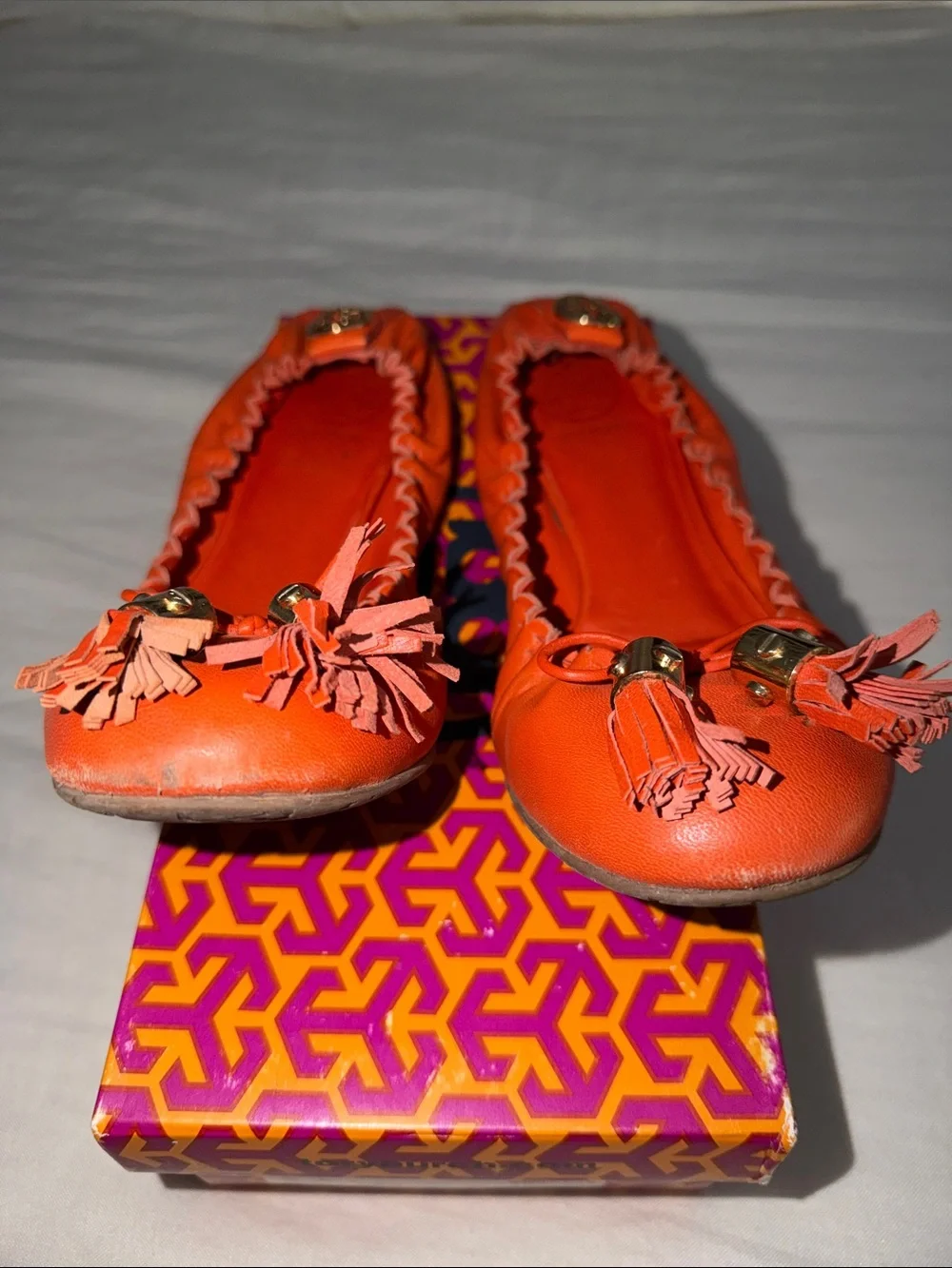 Tory Burch decorative snug padded